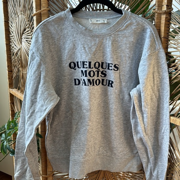 Mango message sweatshirt - Picture 3 of 5